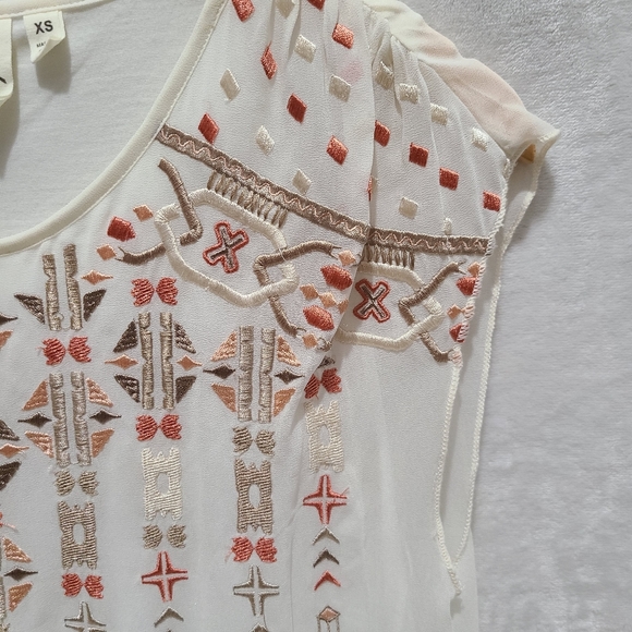 Anthropologie One September Embroidered Calliope - Picture 7 of 7